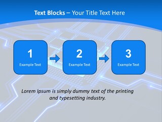 Electricity Technology Integrated PowerPoint Template