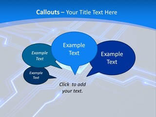 Electricity Technology Integrated PowerPoint Template