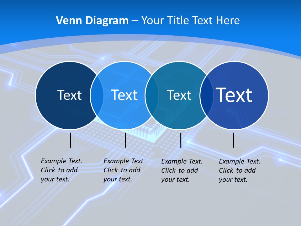 Electricity Technology Integrated PowerPoint Template