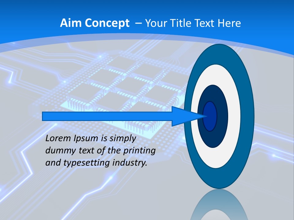 Electricity Technology Integrated PowerPoint Template