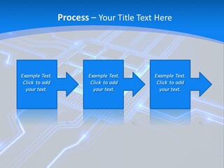 Electricity Technology Integrated PowerPoint Template