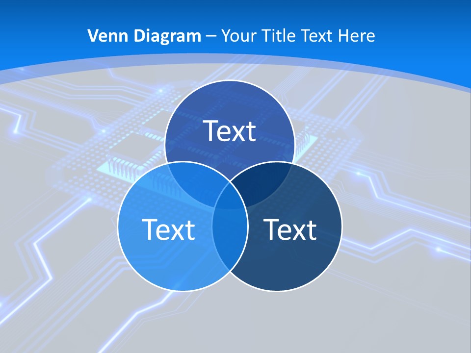 Electricity Technology Integrated PowerPoint Template