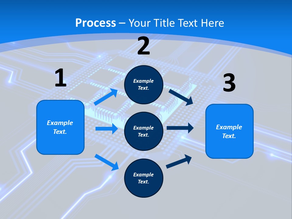Electricity Technology Integrated PowerPoint Template