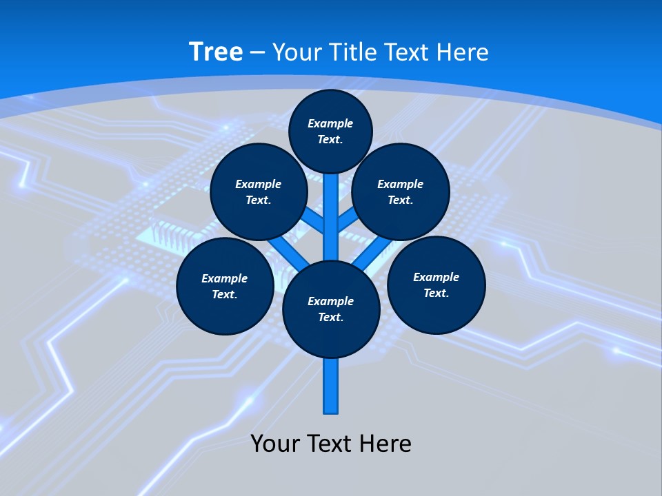 Electricity Technology Integrated PowerPoint Template