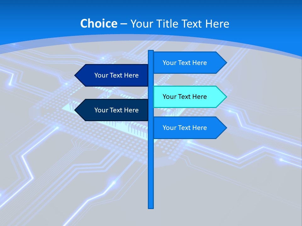 Electricity Technology Integrated PowerPoint Template