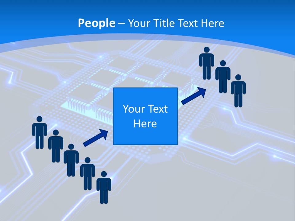 Electricity Technology Integrated PowerPoint Template