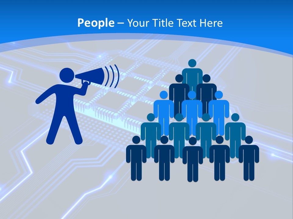 Electricity Technology Integrated PowerPoint Template
