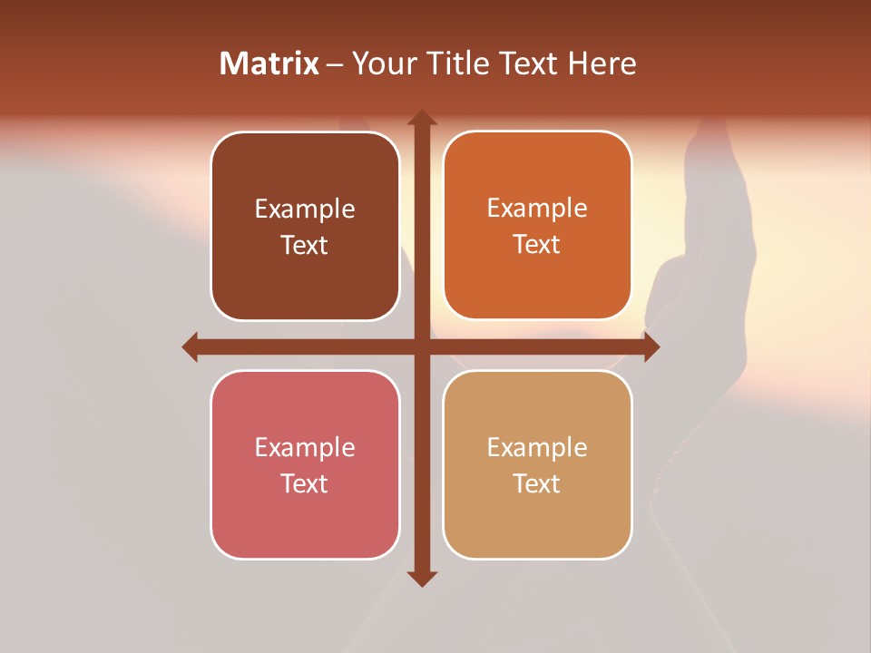 Mountain Motivation Night PowerPoint Template