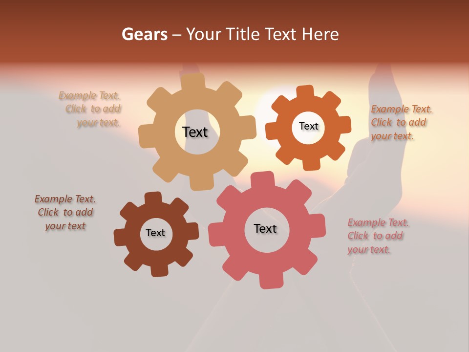 Mountain Motivation Night PowerPoint Template