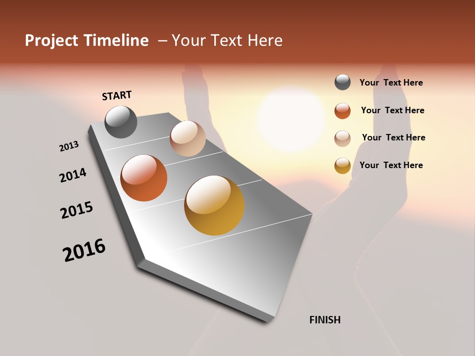 Mountain Motivation Night PowerPoint Template