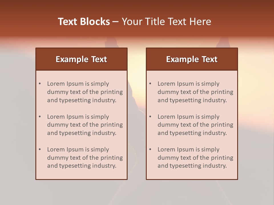 Mountain Motivation Night PowerPoint Template