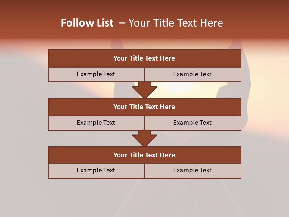 Mountain Motivation Night PowerPoint Template