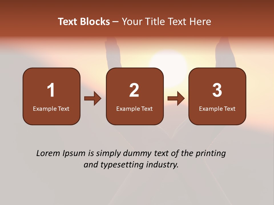 Mountain Motivation Night PowerPoint Template