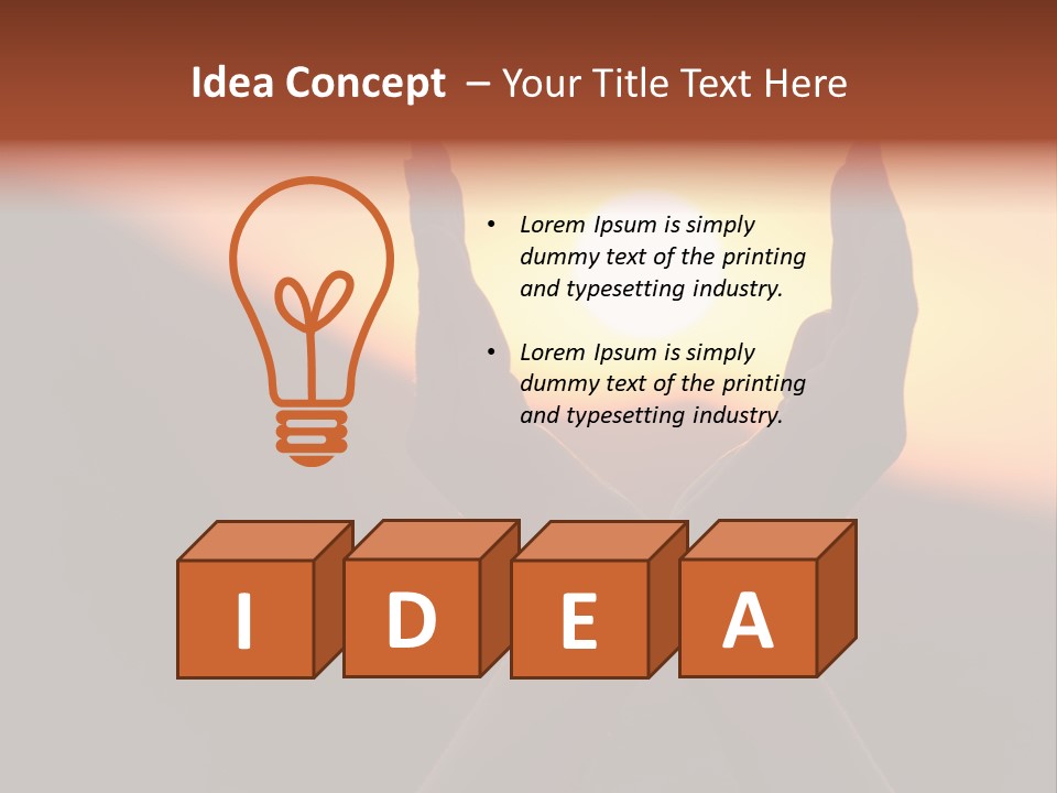 Mountain Motivation Night PowerPoint Template