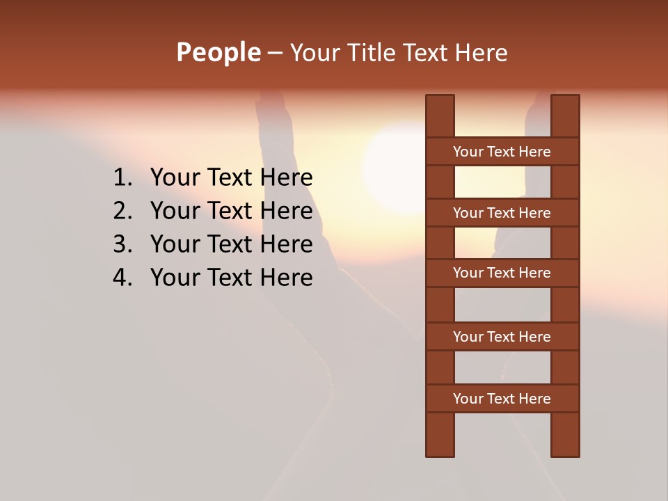 Mountain Motivation Night PowerPoint Template