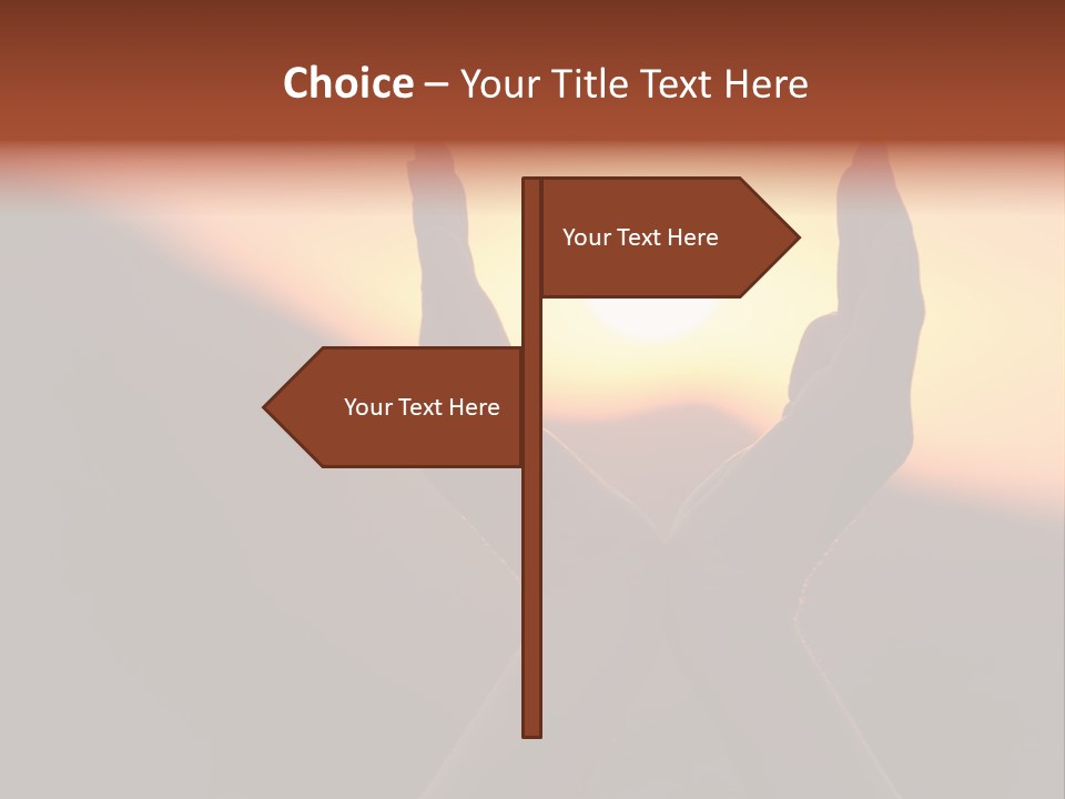 Mountain Motivation Night PowerPoint Template