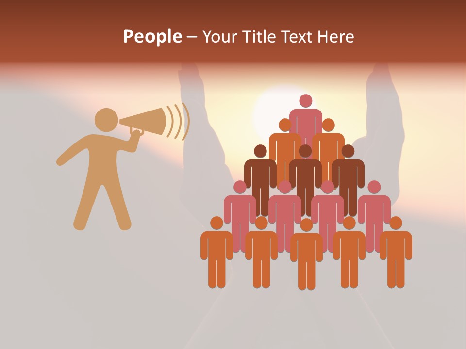 Mountain Motivation Night PowerPoint Template