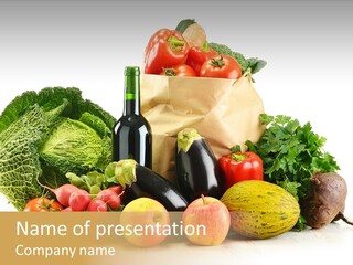 Diet Raw Beetroot PowerPoint Template