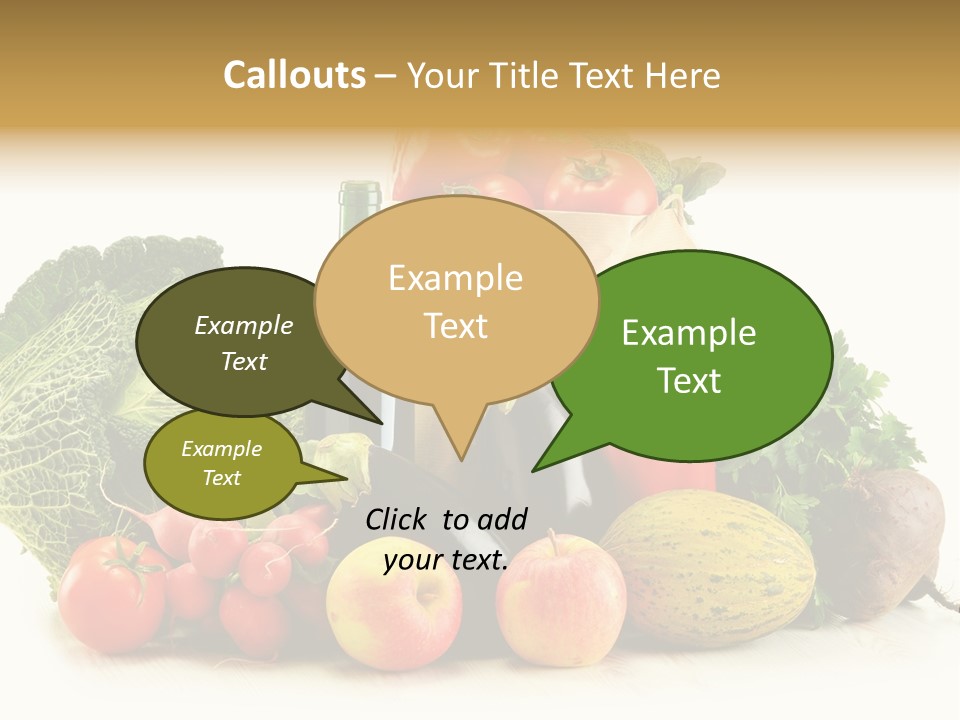 Diet Raw Beetroot PowerPoint Template