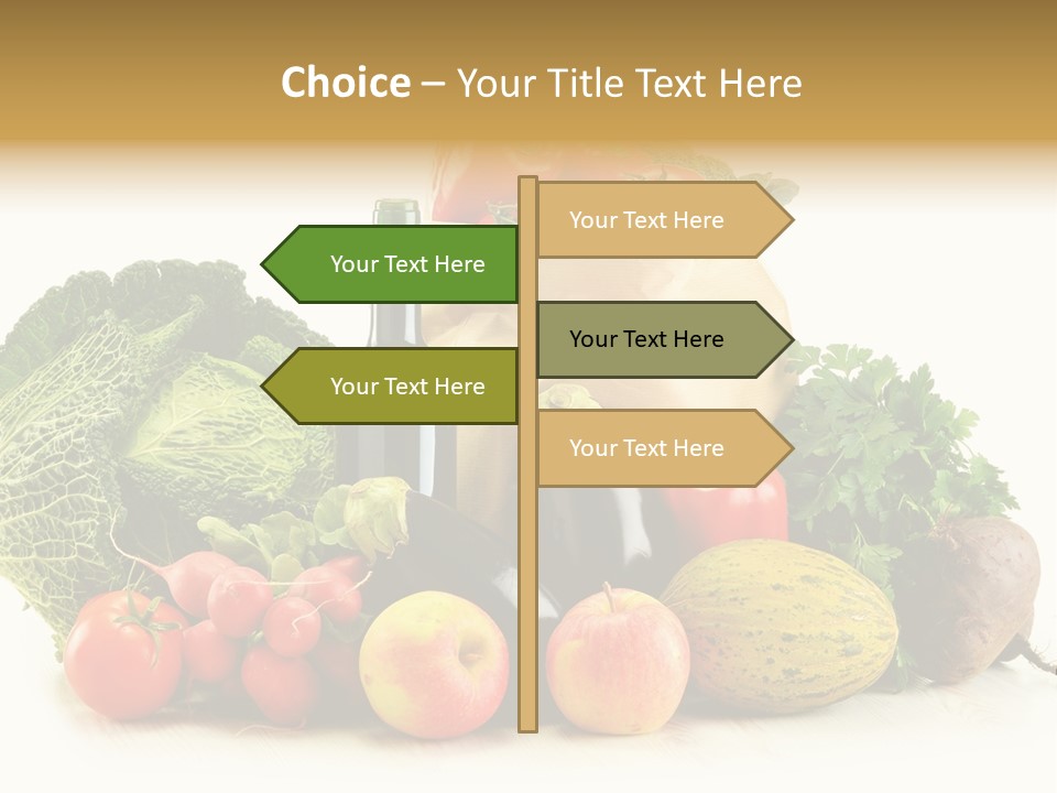 Diet Raw Beetroot PowerPoint Template