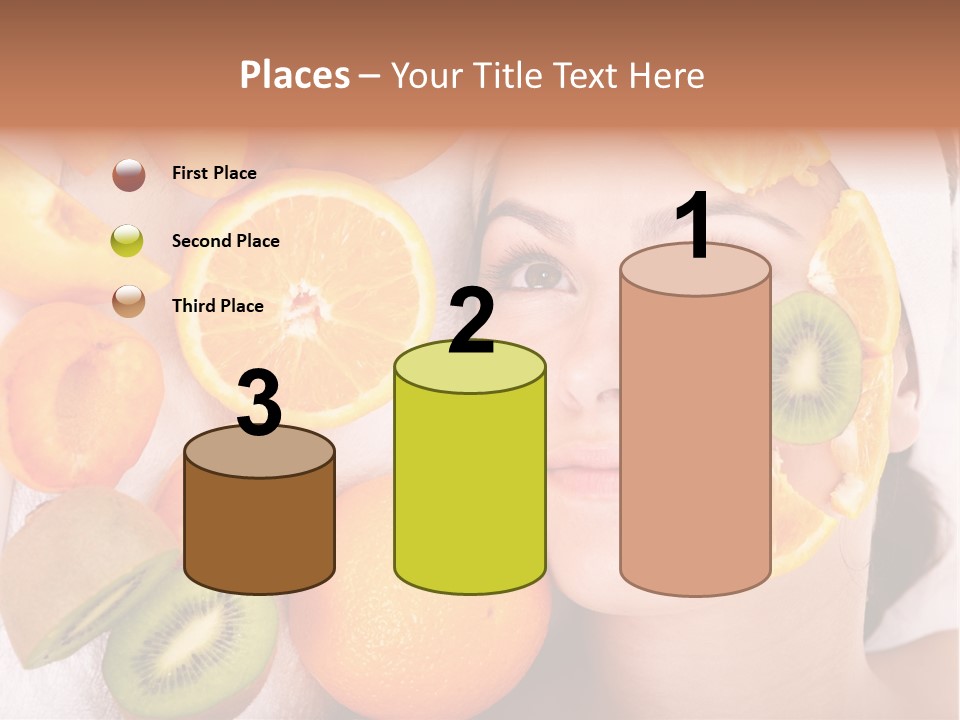 Citrus Antioxidant Fruit PowerPoint Template