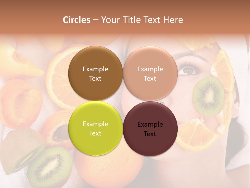 Citrus Antioxidant Fruit PowerPoint Template