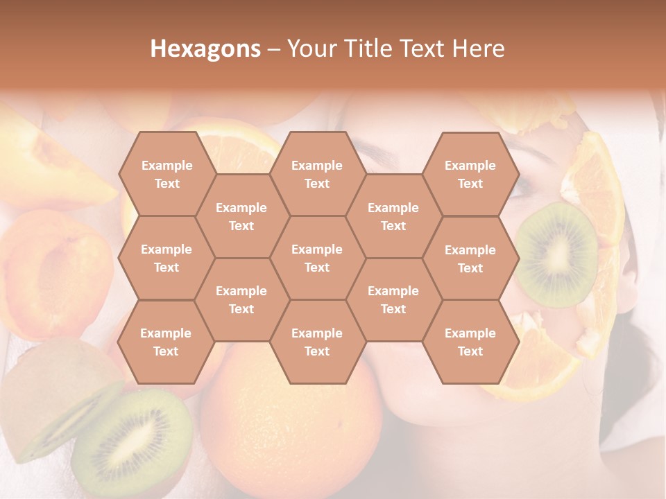 Citrus Antioxidant Fruit PowerPoint Template