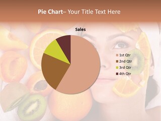 Citrus Antioxidant Fruit PowerPoint Template