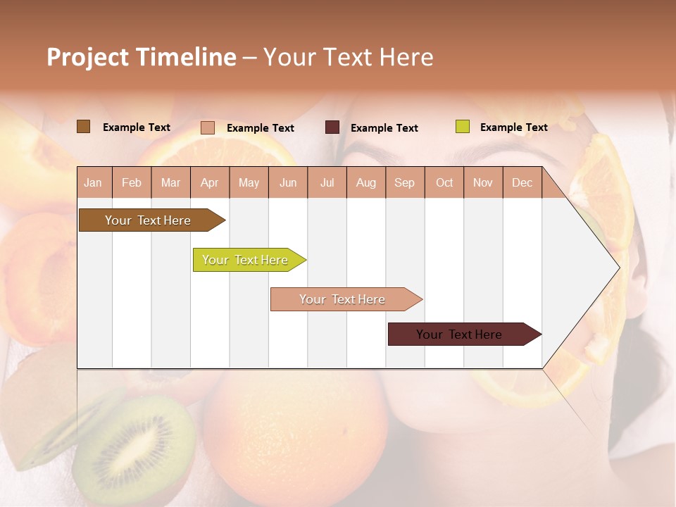 Citrus Antioxidant Fruit PowerPoint Template