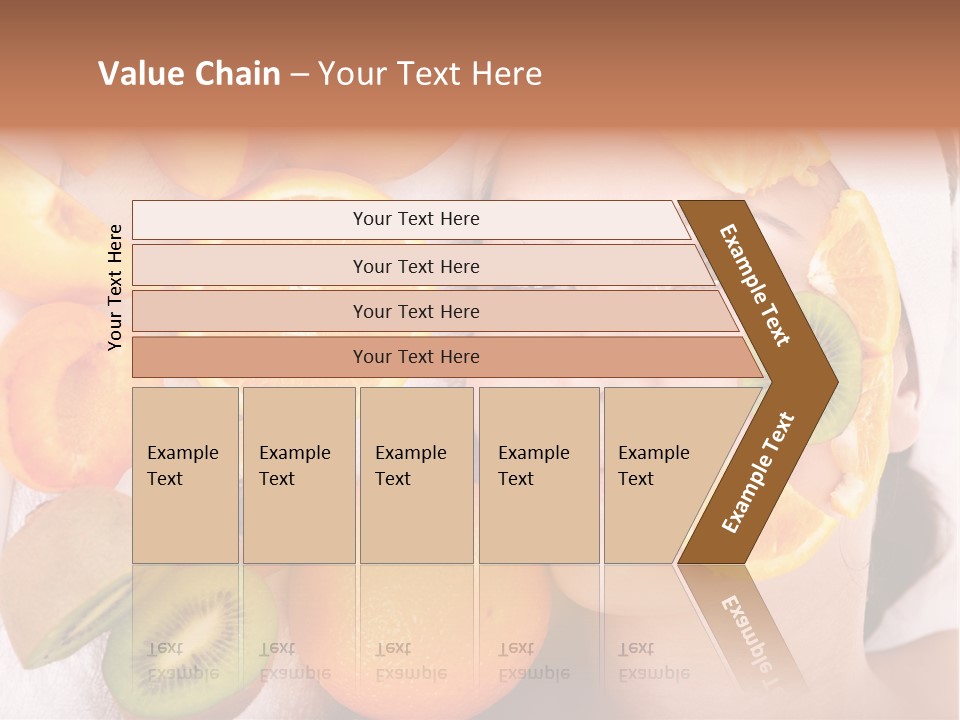 Citrus Antioxidant Fruit PowerPoint Template