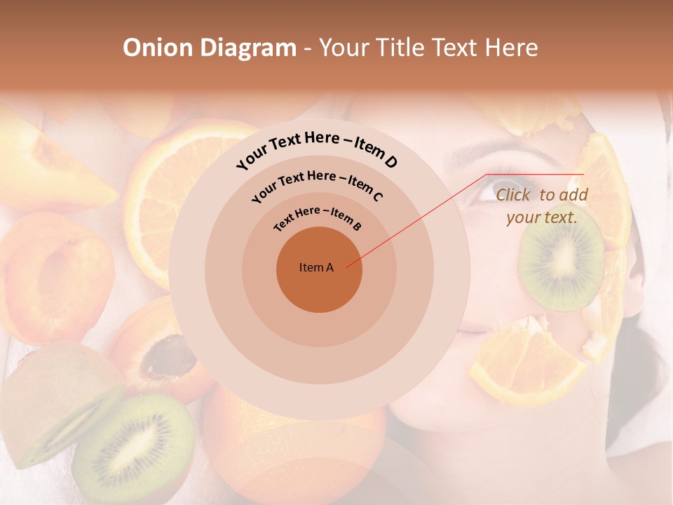 Citrus Antioxidant Fruit PowerPoint Template