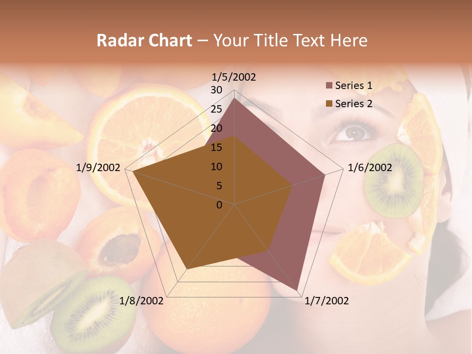 Citrus Antioxidant Fruit PowerPoint Template