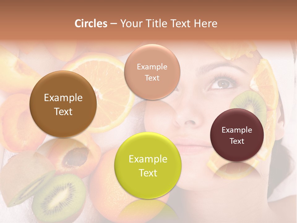 Citrus Antioxidant Fruit PowerPoint Template