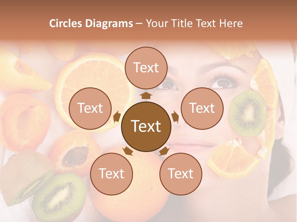 Citrus Antioxidant Fruit PowerPoint Template