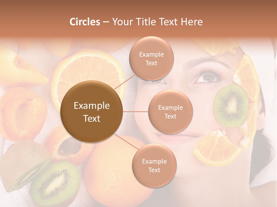 Citrus Antioxidant Fruit PowerPoint Template