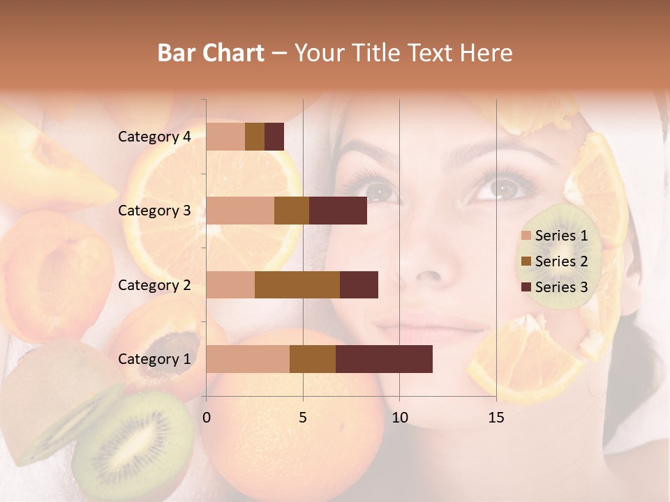 Citrus Antioxidant Fruit PowerPoint Template