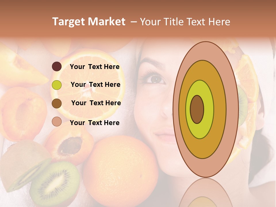 Citrus Antioxidant Fruit PowerPoint Template