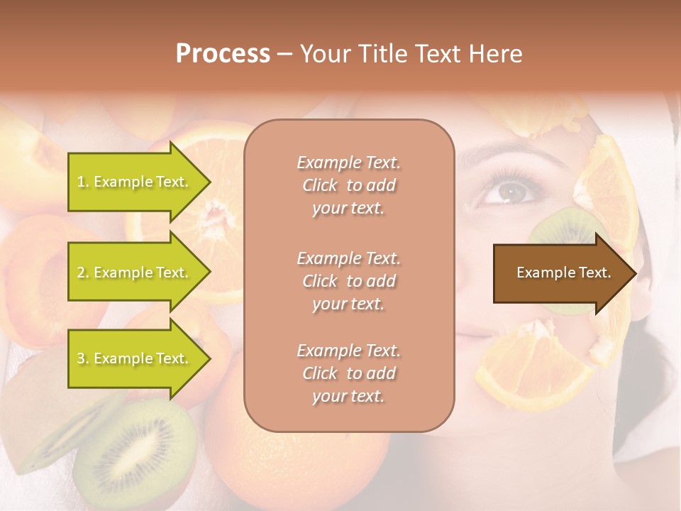Citrus Antioxidant Fruit PowerPoint Template