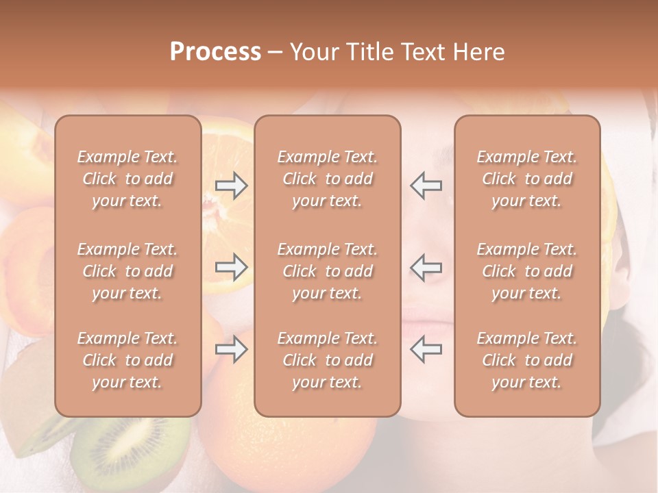 Citrus Antioxidant Fruit PowerPoint Template