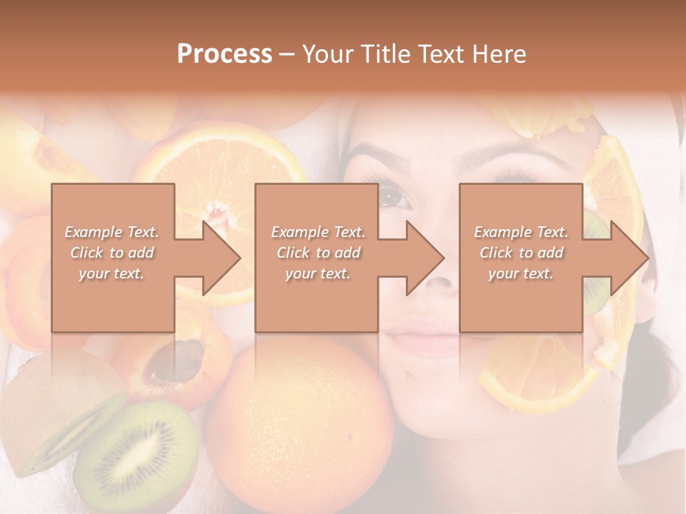 Citrus Antioxidant Fruit PowerPoint Template
