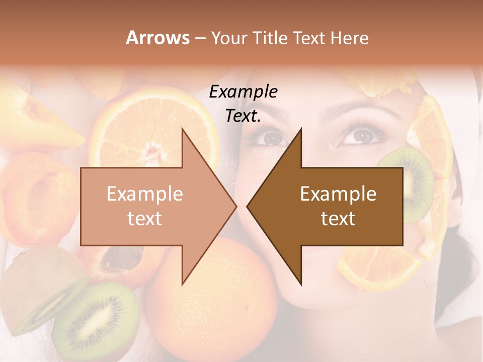 Citrus Antioxidant Fruit PowerPoint Template