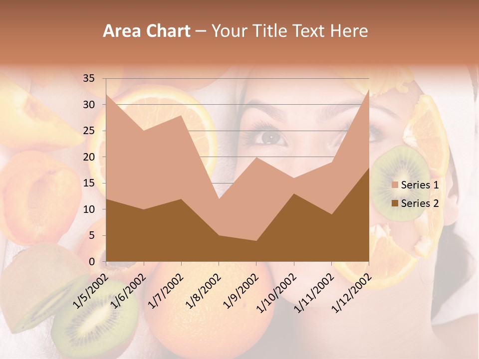 Citrus Antioxidant Fruit PowerPoint Template