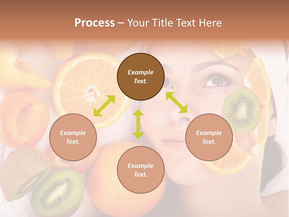 Citrus Antioxidant Fruit PowerPoint Template