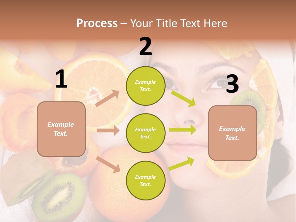 Citrus Antioxidant Fruit PowerPoint Template