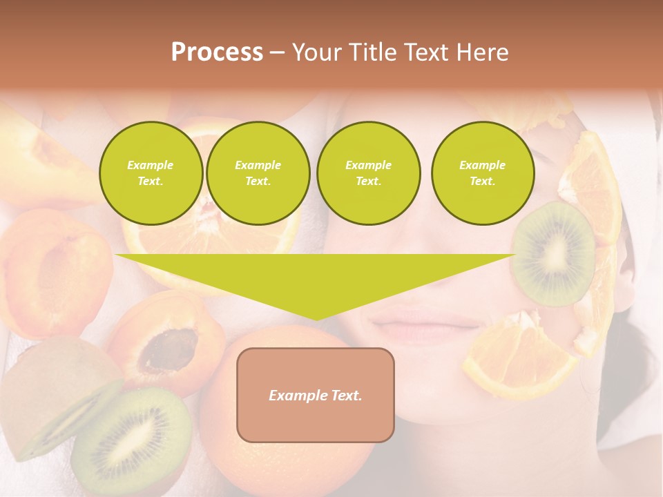 Citrus Antioxidant Fruit PowerPoint Template
