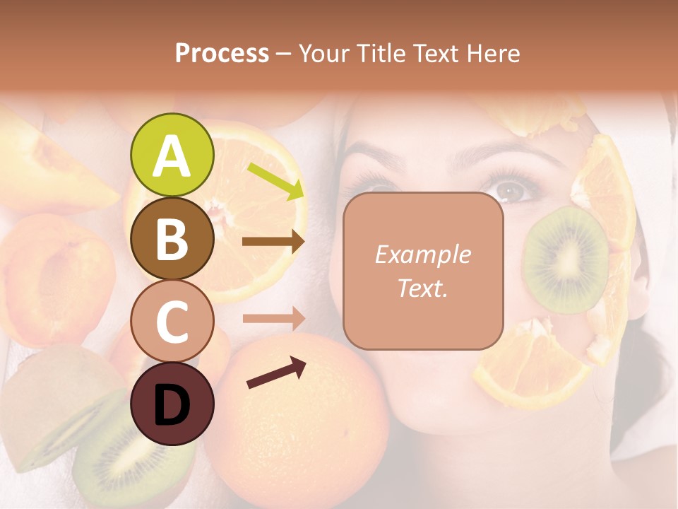 Citrus Antioxidant Fruit PowerPoint Template