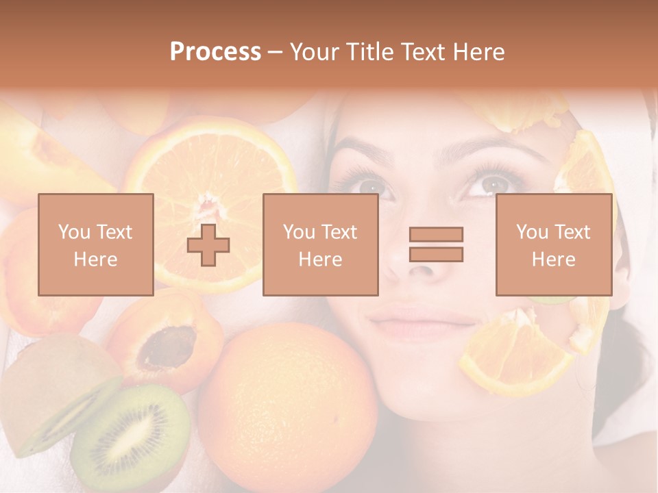 Citrus Antioxidant Fruit PowerPoint Template