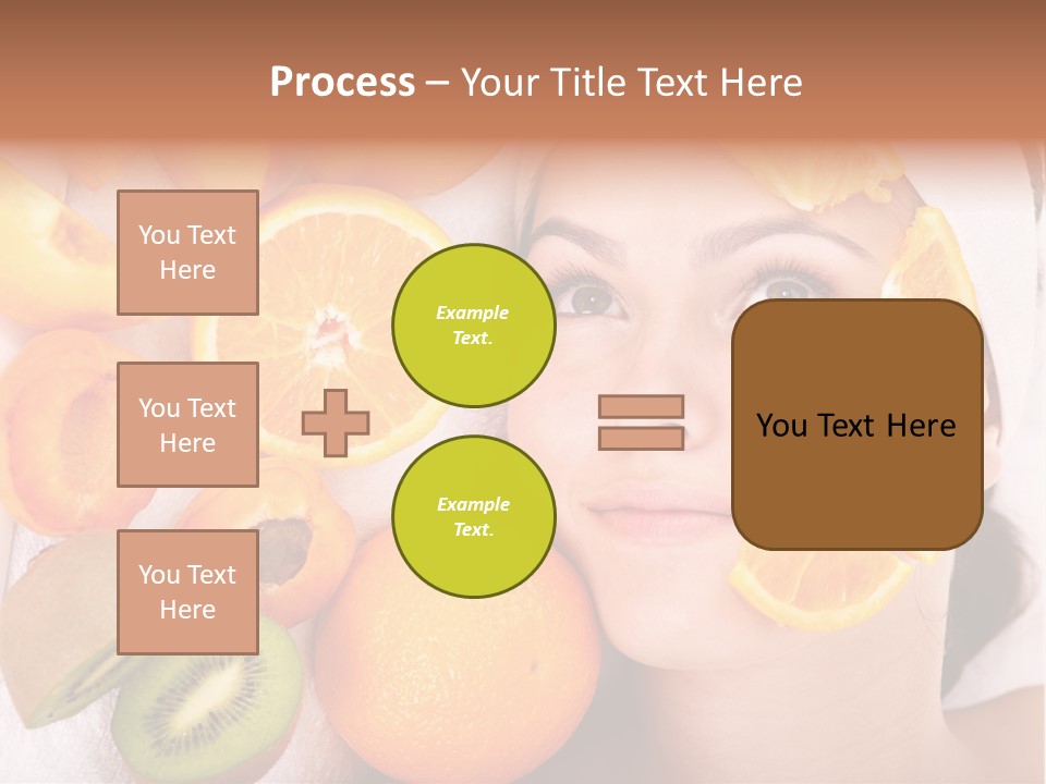 Citrus Antioxidant Fruit PowerPoint Template