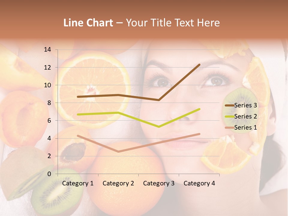 Citrus Antioxidant Fruit PowerPoint Template