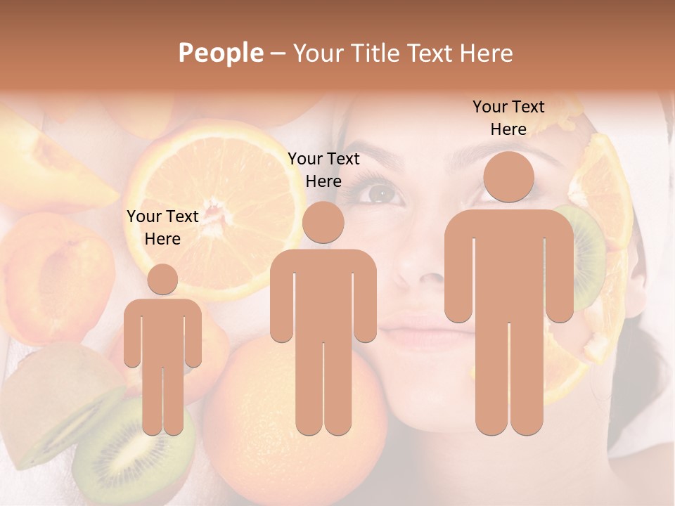 Citrus Antioxidant Fruit PowerPoint Template